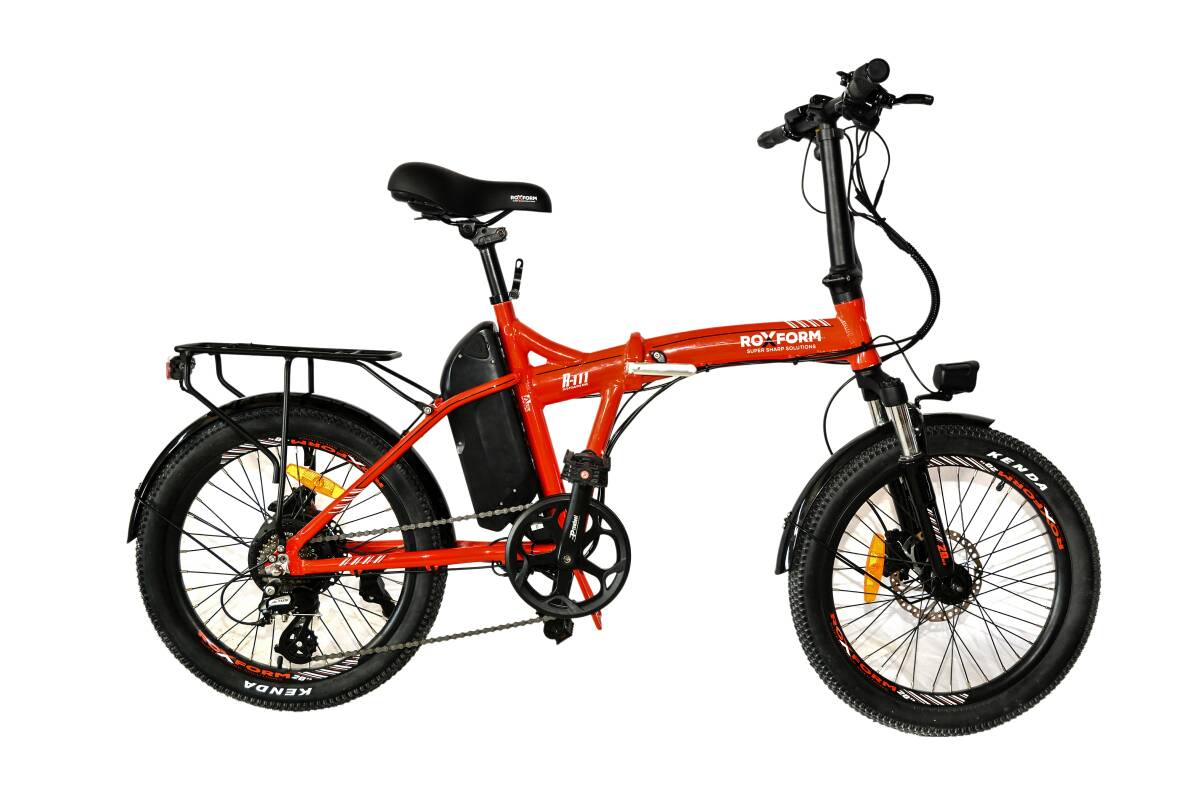 Roxform R-111 Elektrikli Katlanabilir Bisiklet 15AH Shimano Altus Hidrolik Fren Alüminyum Kadro - 1