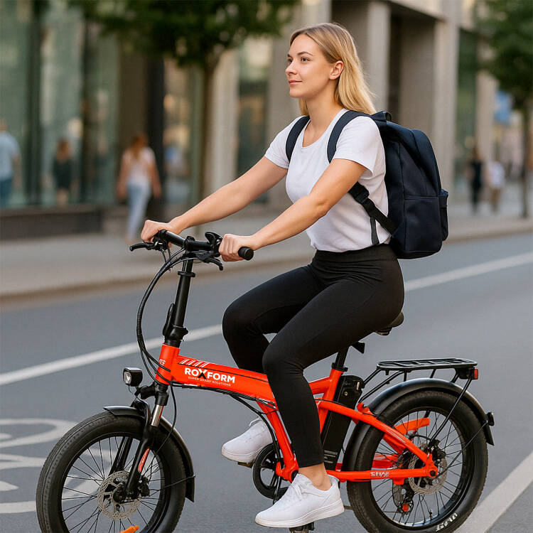 Roxform R-111 Elektrikli Katlanabilir Bisiklet 15AH Shimano Altus Hidrolik Fren Alüminyum Kadro - 53