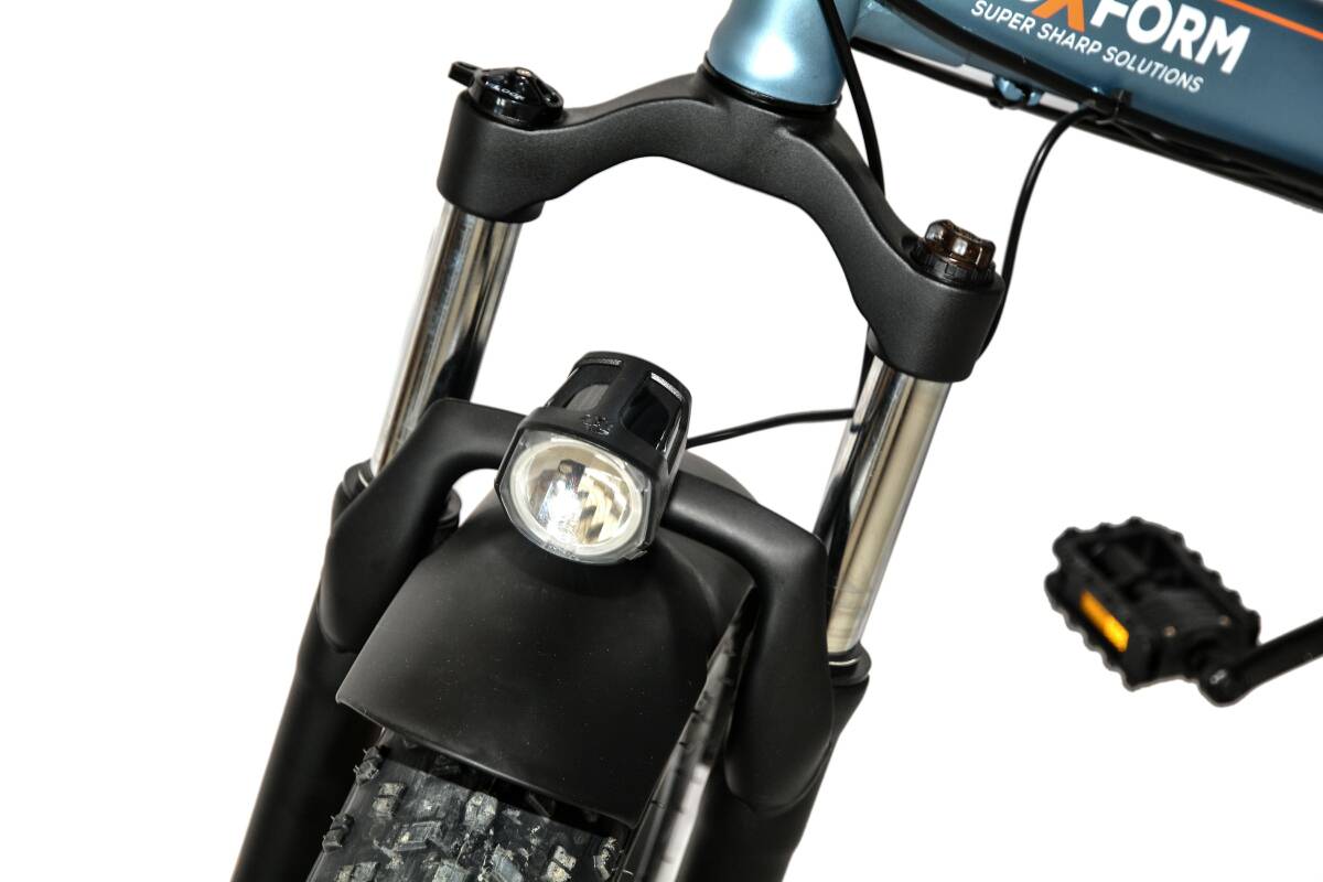 Roxform R-200 Elektrikli Katlanabilir Bisiklet 10AH Shimano Altus 20 İnç Şehir Bisikleti - 11