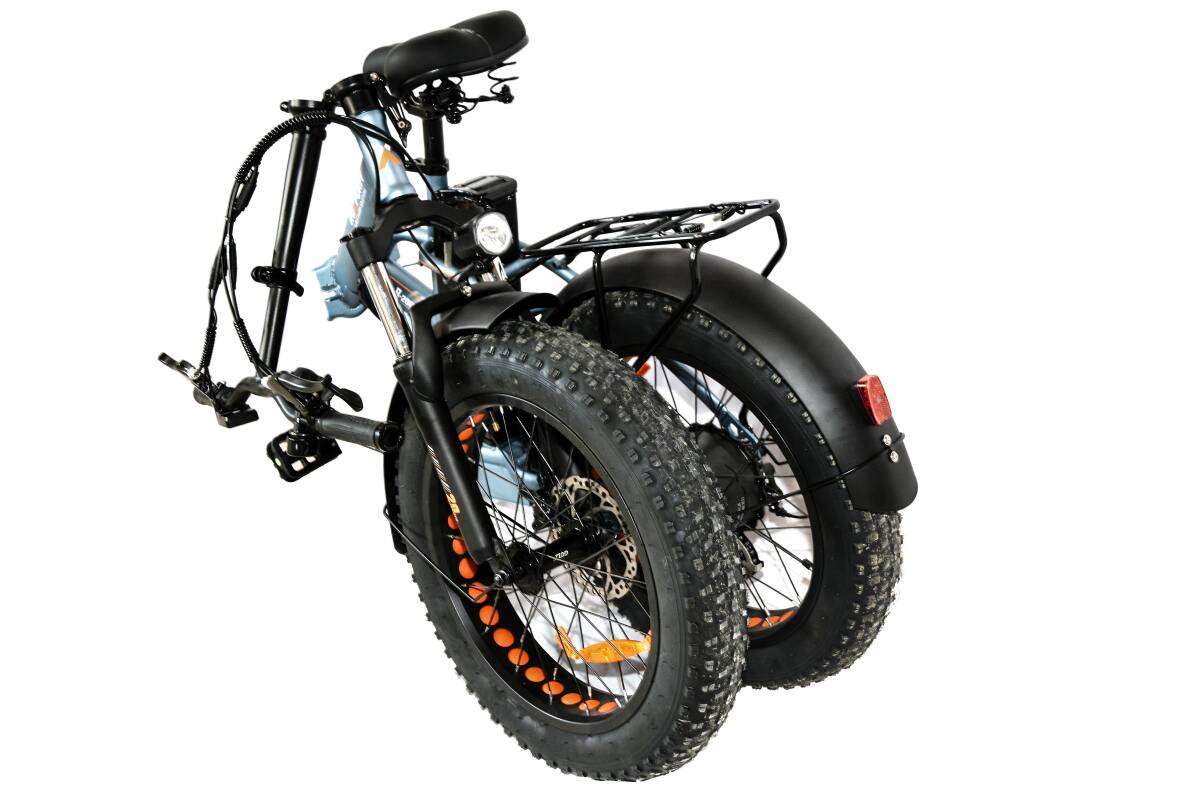 Roxform R-200 Elektrikli Katlanabilir Bisiklet 10AH Shimano Altus 20 İnç Şehir Bisikleti - 21
