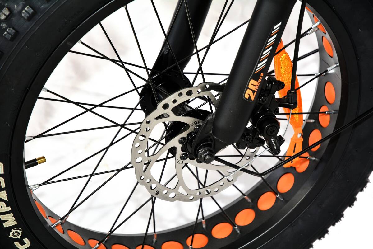 Roxform R-200 Elektrikli Katlanabilir Bisiklet 10AH Shimano Altus 20 İnç Şehir Bisikleti - 34