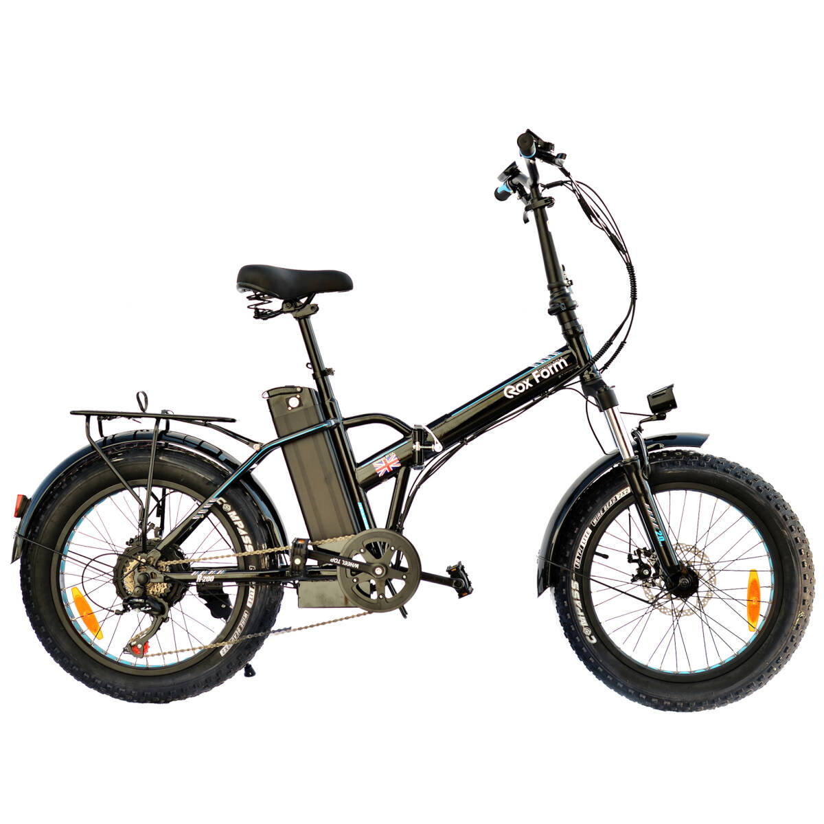 Roxform R-200 Elektrikli Katlanabilir Bisiklet 20 İnç Siyah - 1