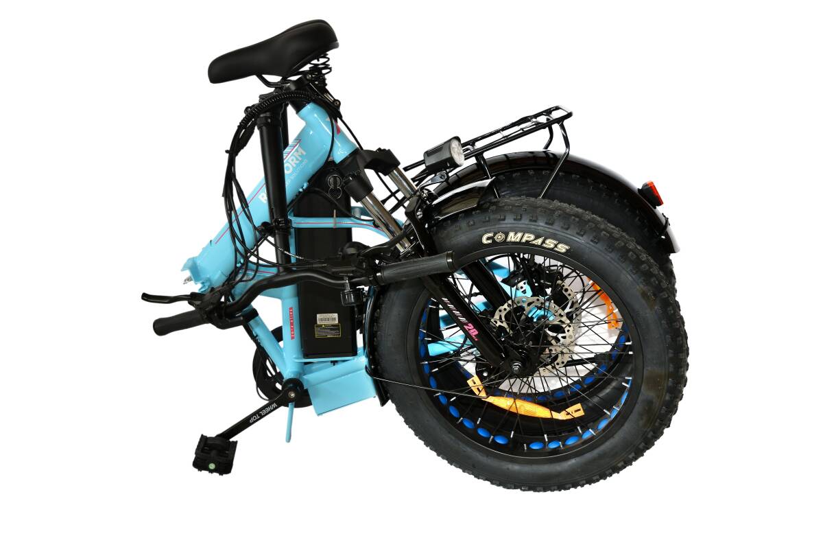 Roxform R-200 PRO Elektrikli Katlanabilir Bisiklet 10AH/13AH Shimano Altus Hidrolik Fren Şehir Bisikleti - 19