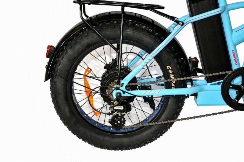 Roxform R-200 PRO Elektrikli Katlanabilir Bisiklet 10AH/13AH Shimano Altus Hidrolik Fren Şehir Bisikleti - 33
