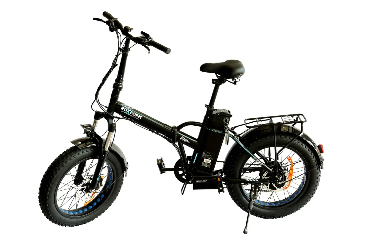 Roxform R-200 PRO Elektrikli Katlanabilir Bisiklet 10AH/13AH Shimano Altus Hidrolik Fren Şehir Bisikleti - 37