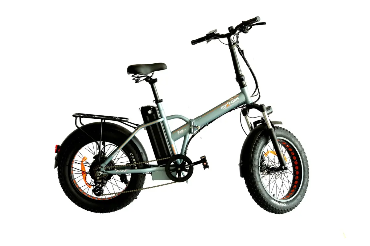 Roxform R-200 PRO Elektrikli Katlanabilir Bisiklet 10AH/13AH Shimano Altus Hidrolik Fren Şehir Bisikleti - 29