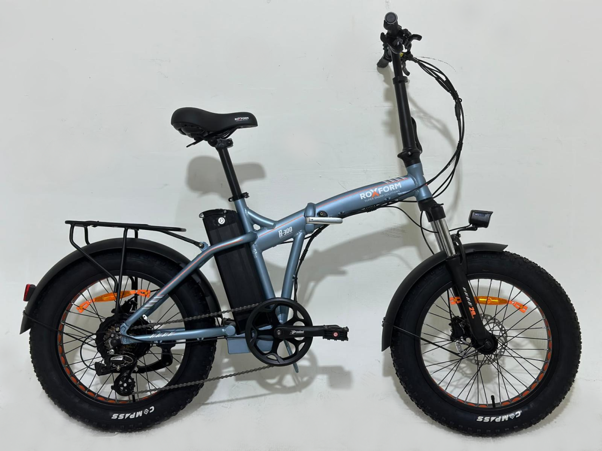 Roxform R-300 Elektrikli Katlanabilir Bisiklet 13AH/15AH Shimano Altus Hidrolik Fren Alüminyum Kadro - 3