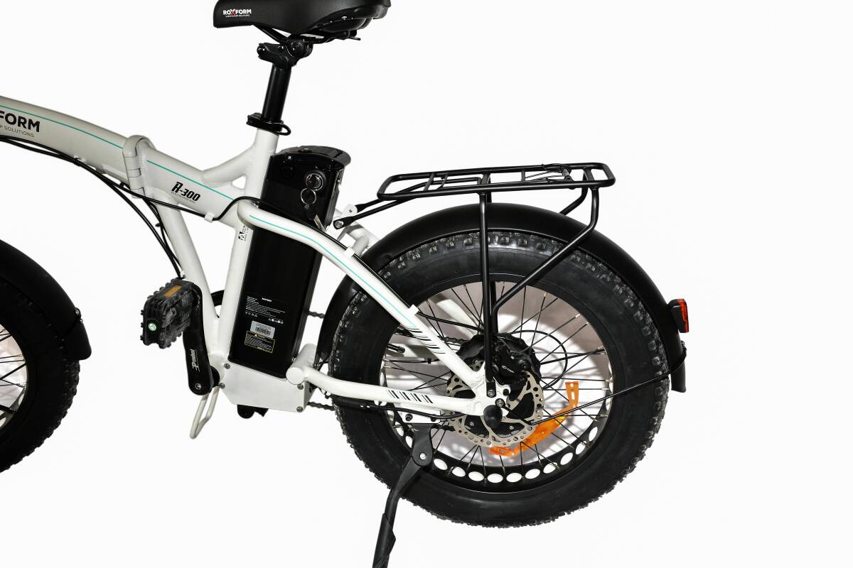Roxform R-300 Elektrikli Katlanabilir Bisiklet 13AH/15AH Shimano Altus Hidrolik Fren Alüminyum Kadro - 56