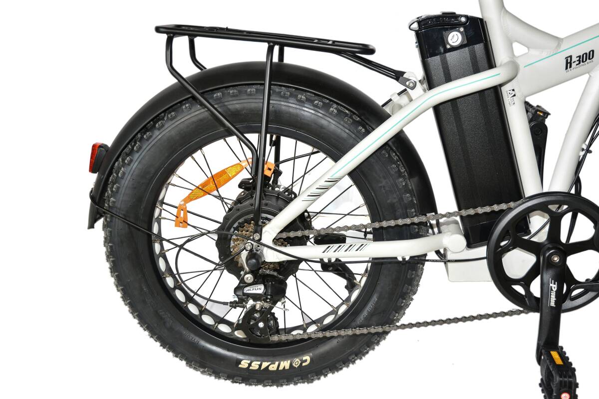 Roxform R-300 Elektrikli Katlanabilir Bisiklet 13AH/15AH Shimano Altus Hidrolik Fren Alüminyum Kadro - 60