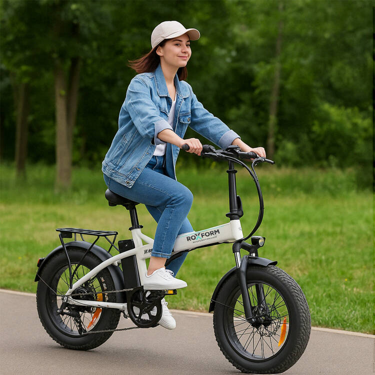 Roxform R-300 Elektrikli Katlanabilir Bisiklet 13AH/15AH Shimano Altus Hidrolik Fren Alüminyum Kadro - 12