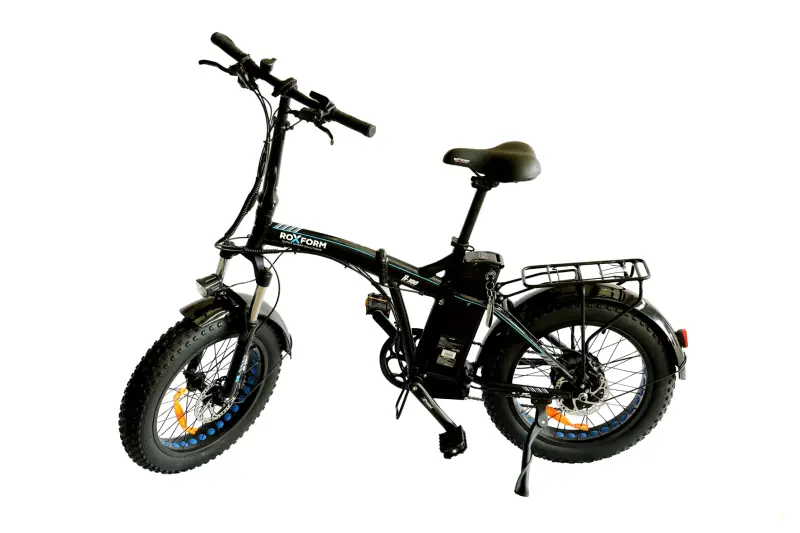 Roxform R-300 Elektrikli Katlanabilir Bisiklet 13AH/15AH Shimano Altus Hidrolik Fren Alüminyum Kadro - 48