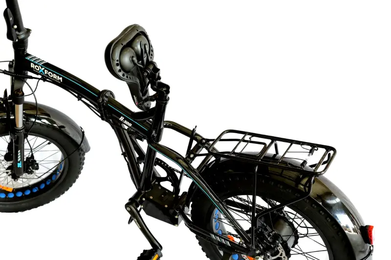 Roxform R-300 Elektrikli Katlanabilir Bisiklet 13AH/15AH Shimano Altus Hidrolik Fren Alüminyum Kadro - 50