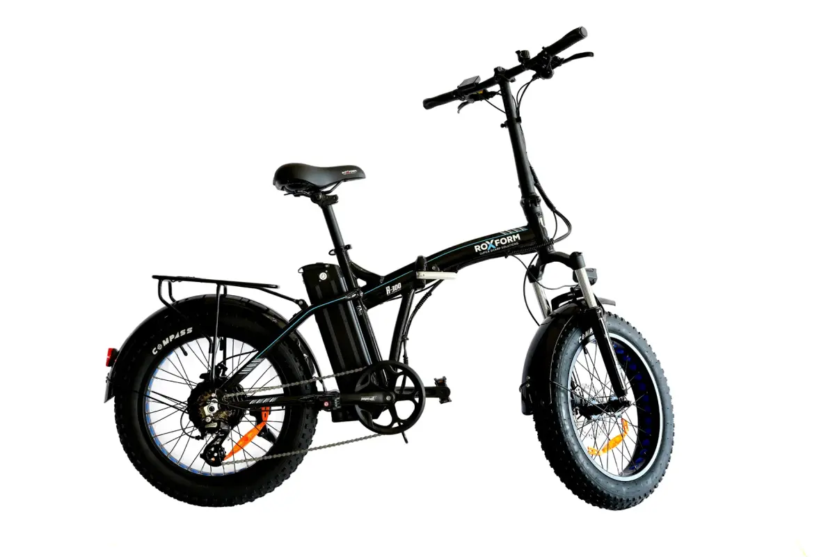 Roxform R-300 Elektrikli Katlanabilir Bisiklet 13AH/15AH Shimano Altus Hidrolik Fren Alüminyum Kadro - 25