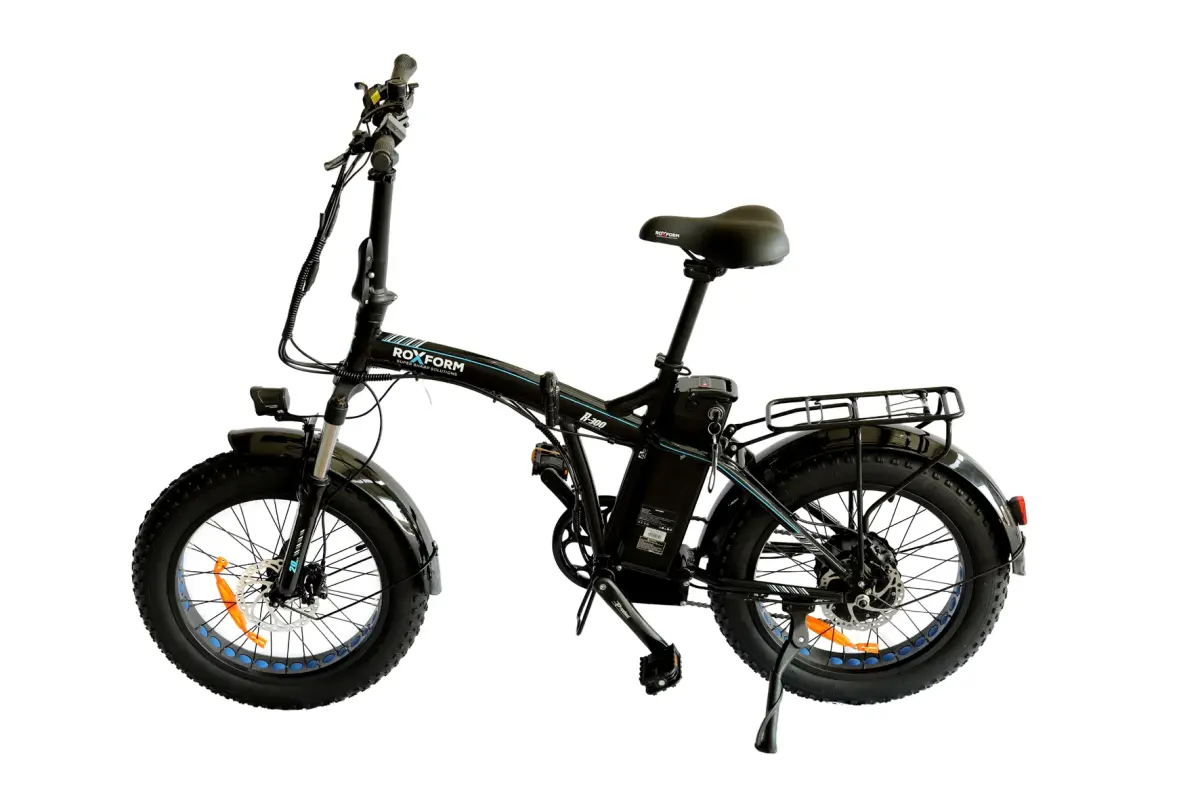 Roxform R-300 Elektrikli Katlanabilir Bisiklet 13AH/15AH Shimano Altus Hidrolik Fren Alüminyum Kadro - 65
