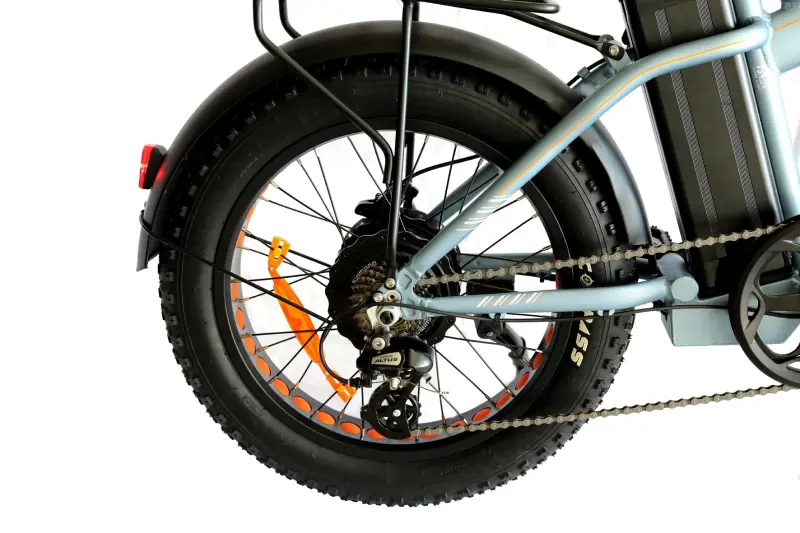 Roxform R-300 Elektrikli Katlanabilir Bisiklet 13AH/15AH Shimano Altus Hidrolik Fren Alüminyum Kadro - 49