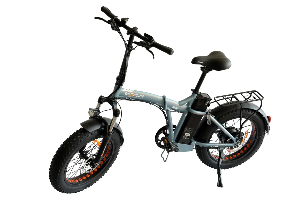 Roxform R-300 Elektrikli Katlanabilir Bisiklet 13AH/15AH Shimano Altus Hidrolik Fren Alüminyum Kadro - 3