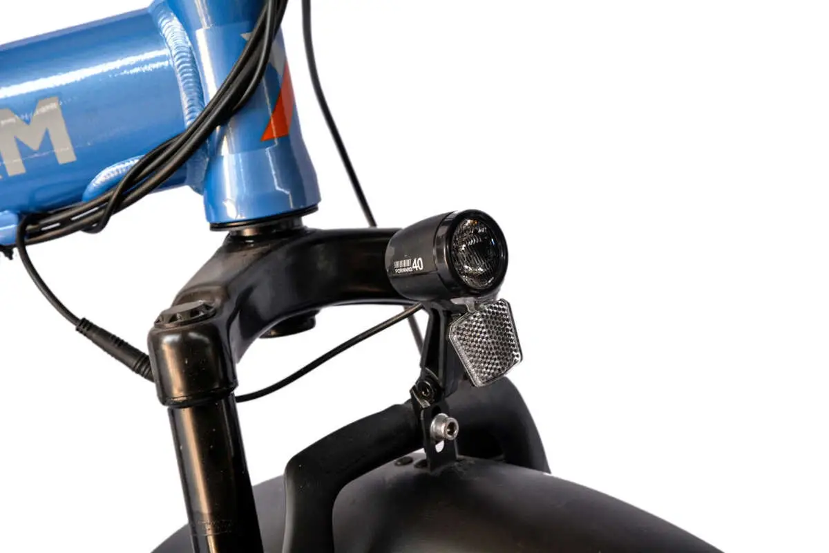 Roxform Sasha Elektrikli Şehir Bisikleti - 250W Motor, 20 inç Jant, LED Aydınlatma, Siyah - 3