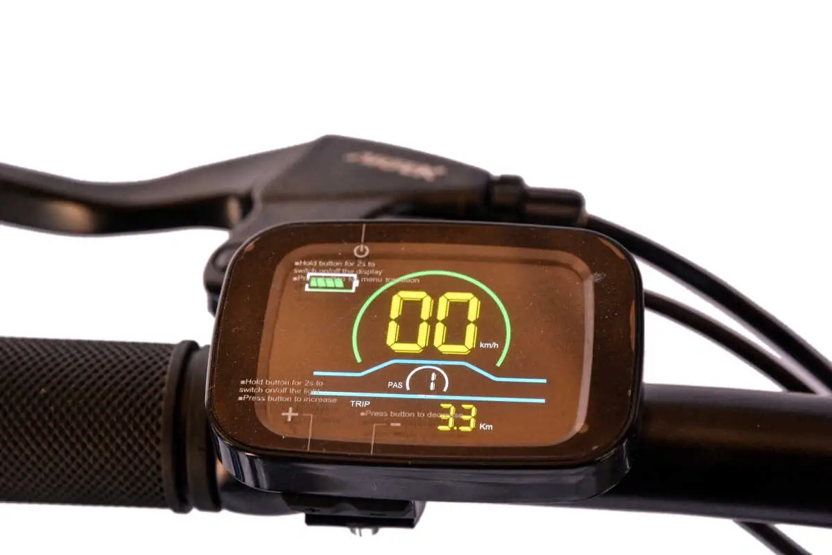 Roxform Sasha Elektrikli Şehir Bisikleti - 250W Motor, 20 inç Jant, LED Aydınlatma, Siyah - 5