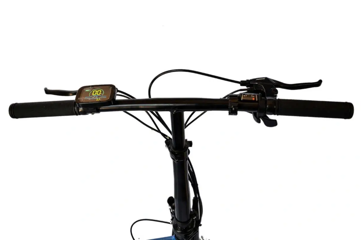 Roxform Sasha Elektrikli Şehir Bisikleti - 250W Motor, 20 inç Jant, LED Aydınlatma, Siyah - 6