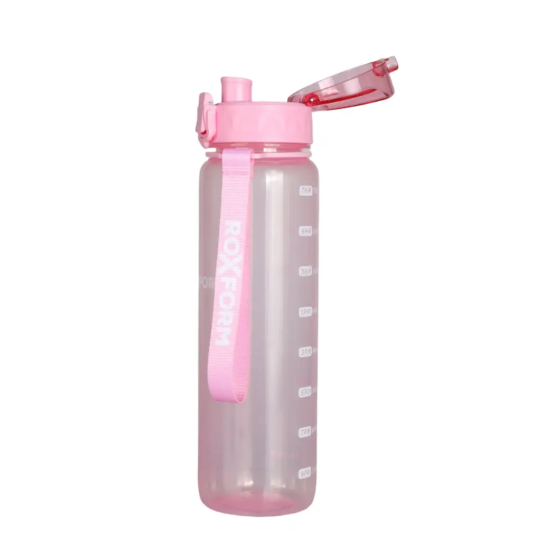 Roxform Suluk Matara 1100 ml, Premium PP Malzeme, Sağlıklı BPA & BPS İçermez, Kılıflı, Çift Kapaklı, Koku Yapmaz, Sızdırmaz ve Dayanıklı, Pembe - 5