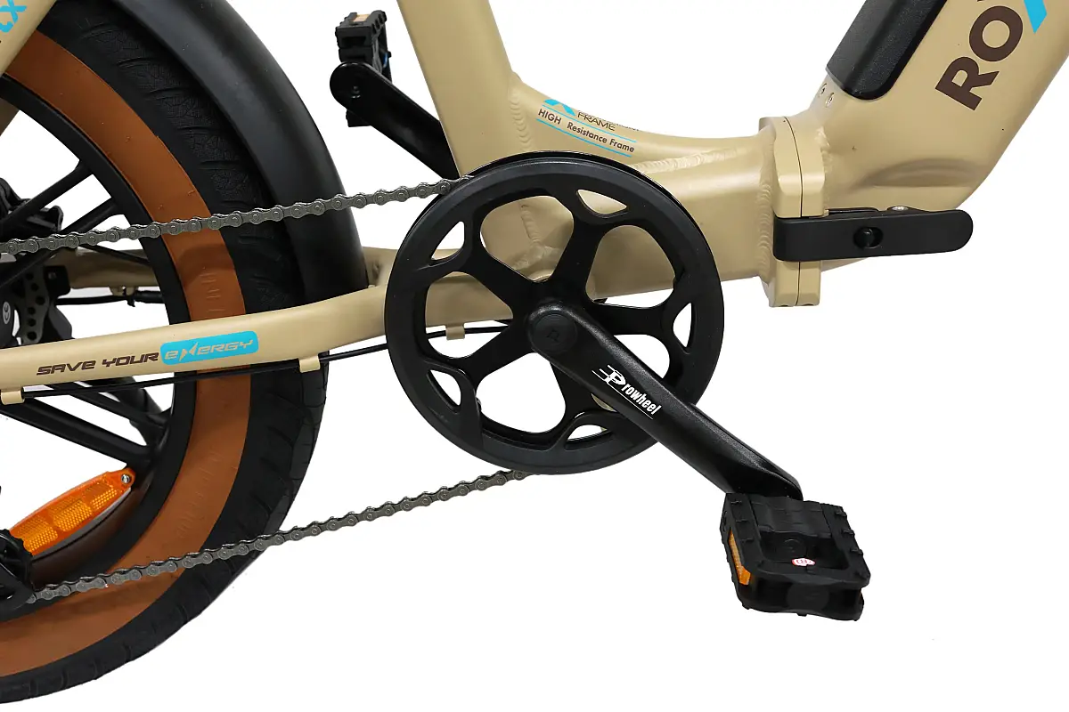 Roxform Ural LX Elektrikli Bisiklet Krem Kolon Jant Hidrolik Fren Uzun Menzil E-Bike - 4
