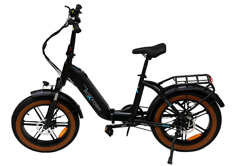 Roxform Ural LX Elektrikli Bisiklet Siyah Kolon Jant Hidrolik Fren Uzun Menzil E-Bike - Roxform