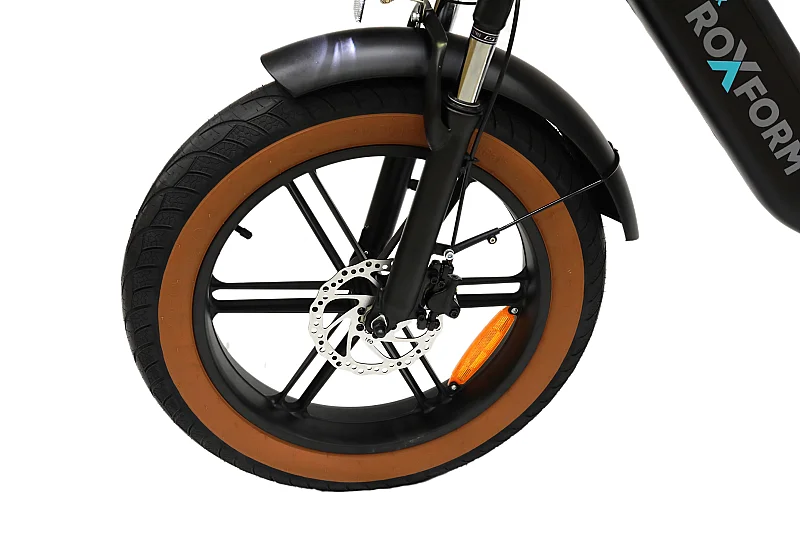 Roxform Ural LX Elektrikli Bisiklet Siyah Kolon Jant Hidrolik Fren Uzun Menzil E-Bike - 2