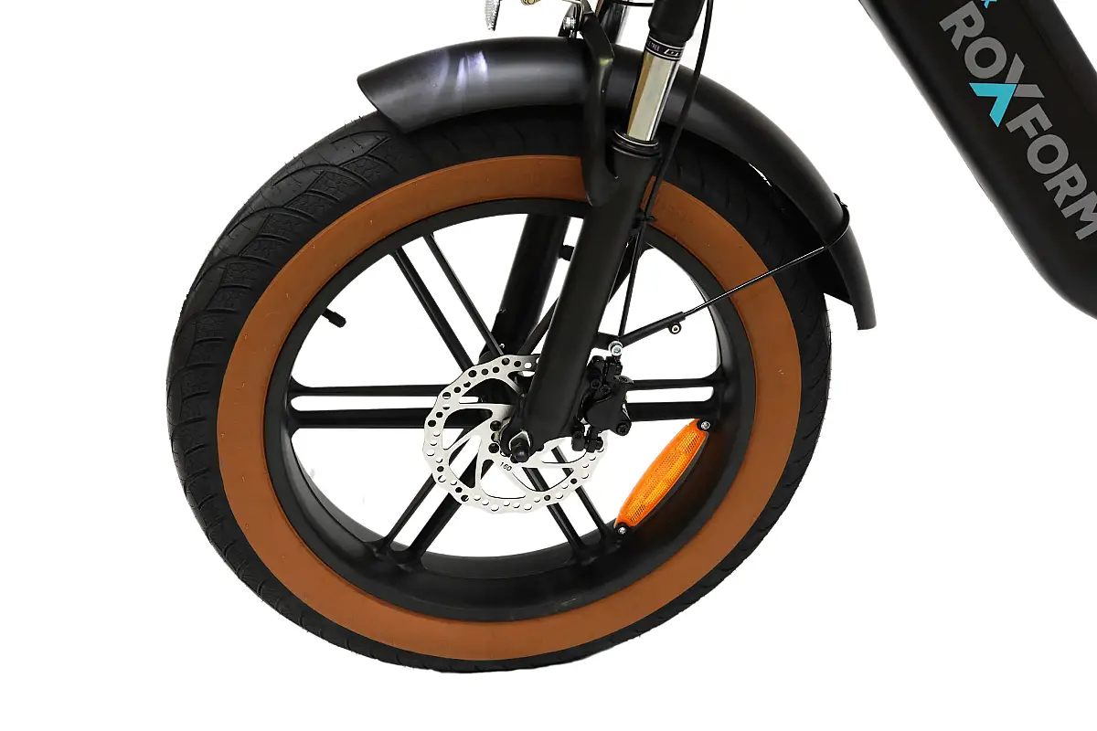 Roxform Ural LX Elektrikli Bisiklet Siyah Kolon Jant Hidrolik Fren Uzun Menzil E-Bike - 2