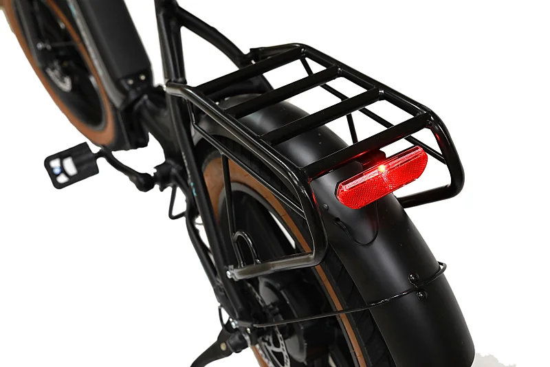 Roxform Ural LX Elektrikli Bisiklet Siyah Kolon Jant Hidrolik Fren Uzun Menzil E-Bike - 4