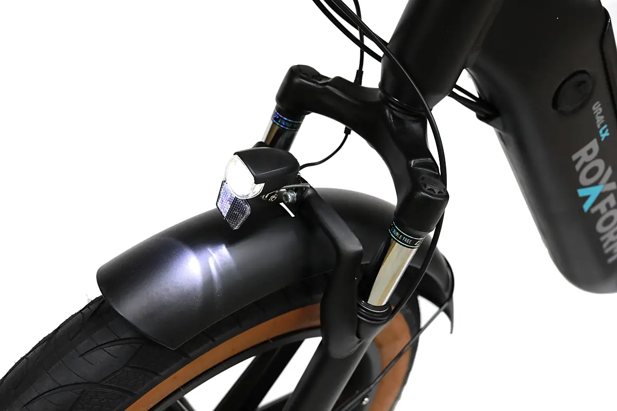Roxform Ural LX Elektrikli Bisiklet Siyah Kolon Jant Hidrolik Fren Uzun Menzil E-Bike - 5