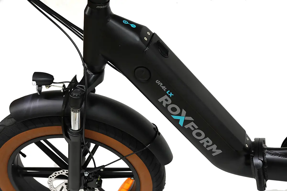 Roxform Ural LX Elektrikli Bisiklet Siyah Kolon Jant Hidrolik Fren Uzun Menzil E-Bike - 8