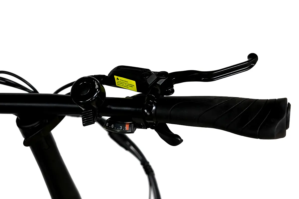 Roxform Ural LX Elektrikli Bisiklet Siyah Kolon Jant Hidrolik Fren Uzun Menzil E-Bike - 9