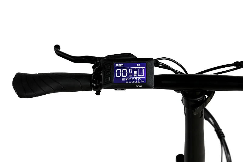 Roxform Ural LX Elektrikli Bisiklet Siyah Kolon Jant Hidrolik Fren Uzun Menzil E-Bike - 10