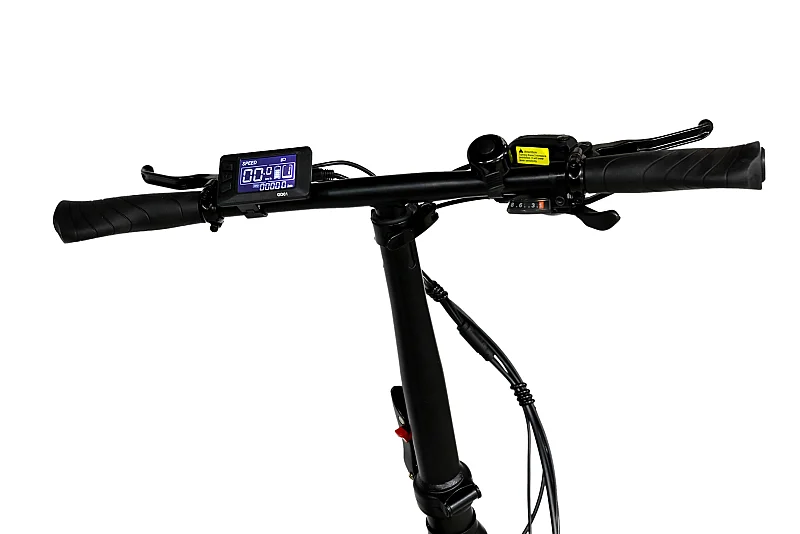 Roxform Ural LX Elektrikli Bisiklet Siyah Kolon Jant Hidrolik Fren Uzun Menzil E-Bike - 11