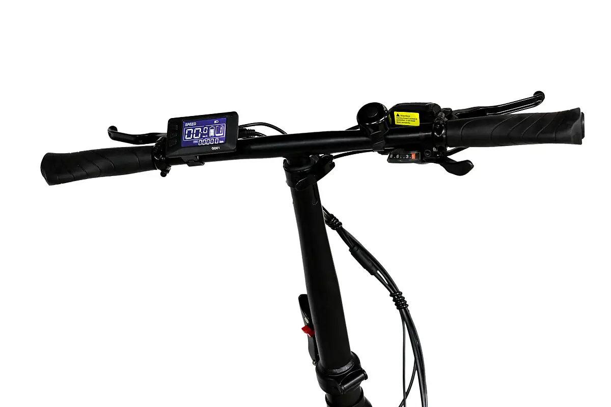 Roxform Ural LX Elektrikli Bisiklet Siyah Kolon Jant Hidrolik Fren Uzun Menzil E-Bike - 11