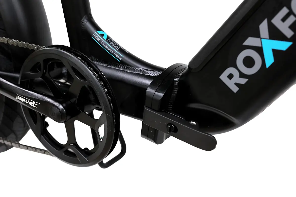 Roxform Ural LX Elektrikli Bisiklet Siyah Kolon Jant Hidrolik Fren Uzun Menzil E-Bike - 12