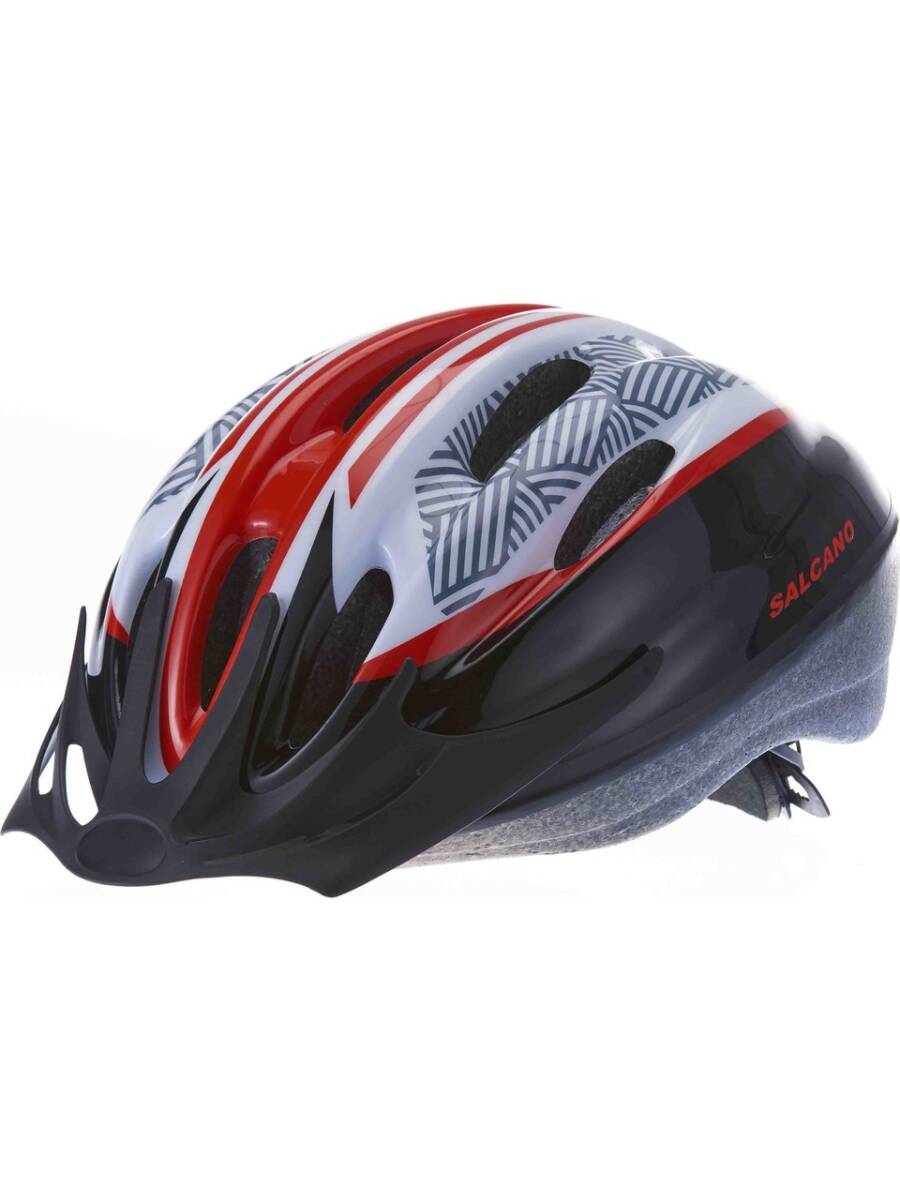 Roxform V10N CE Sertifikalı Ayarlanabilir Yetişkin Scooter Bisiklet Kaskı – Kırmızı (58–62 cm) - 1