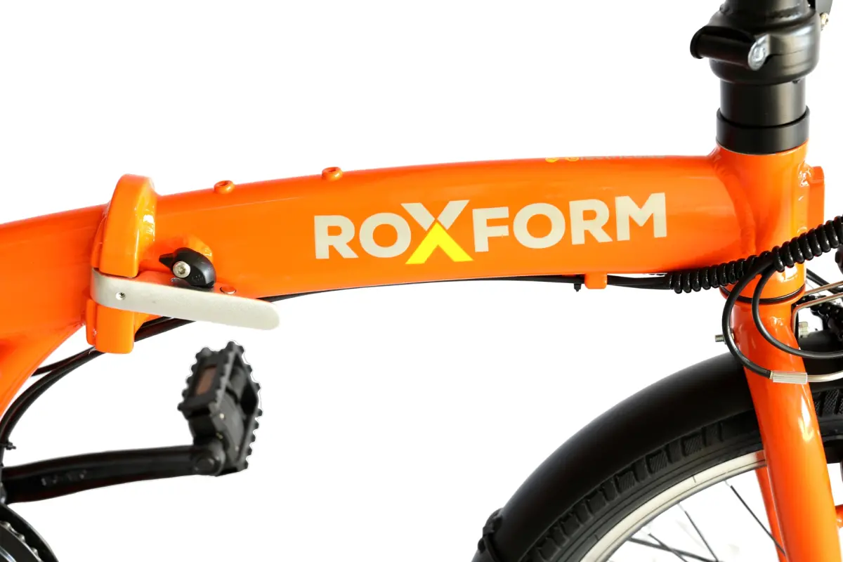 Roxform Venüs Eco Elektrikli Katlanabilir Bisiklet 7.8AH Turuncu Alüminyum Kadro - 4