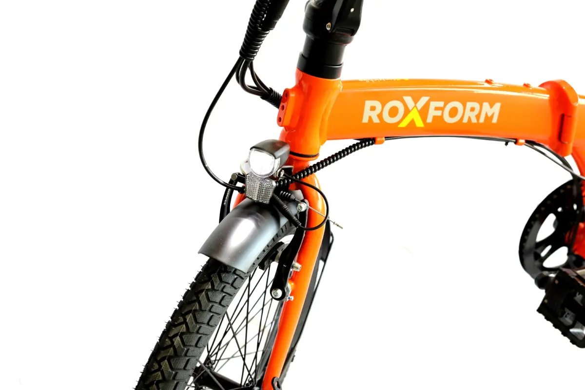 Roxform Venüs Eco Elektrikli Katlanabilir Bisiklet 7.8AH Turuncu Alüminyum Kadro - 7