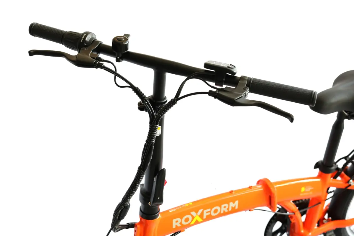 Roxform Venüs Eco Elektrikli Katlanabilir Bisiklet 7.8AH Turuncu Alüminyum Kadro - 9