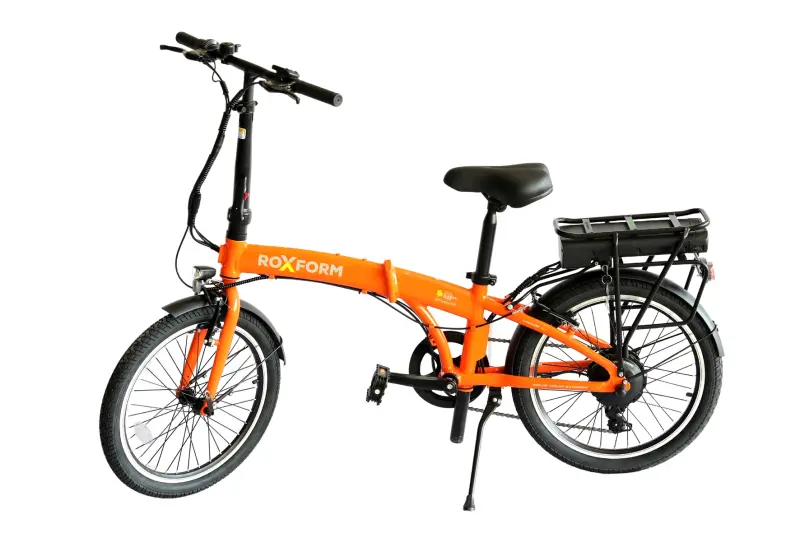 Roxform Venüs Eco Elektrikli Katlanabilir Bisiklet 7.8AH Turuncu Alüminyum Kadro - 2