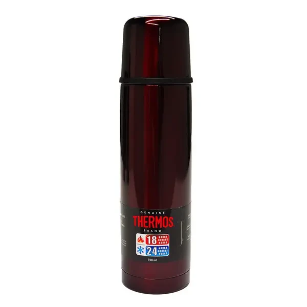 THERMOS TERMOS FBB-750 LIGHT & COMPACT 0.75L MIDNIGHT RED KAMP TERMOSU 186879 - 3