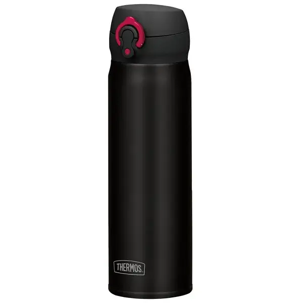 THERMOS TERMOS JNL-600 ULTRALIGHT MUG 0,60L DEEP BLACK W RED KAMP TERMOSU 199380 - 1