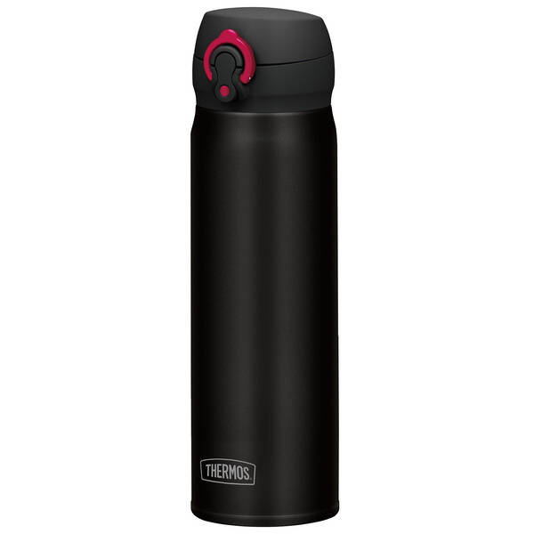 THERMOS TERMOS JNL-600 ULTRALIGHT MUG 0,60L DEEP BLACK W RED KAMP TERMOSU 199380 - 1