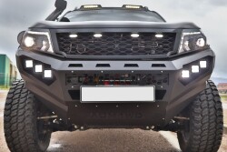 Toyota Hilux Off Road Çelik Ön Tampon Koruma Front Bumber 2015- 2021 AQM-M50 - 2