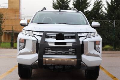 Toyota Revo Off Road Poliüretan Ön Koruma Ön Tampon Koruma Demiri Pasificplus 2006+ PQT02 - 1
