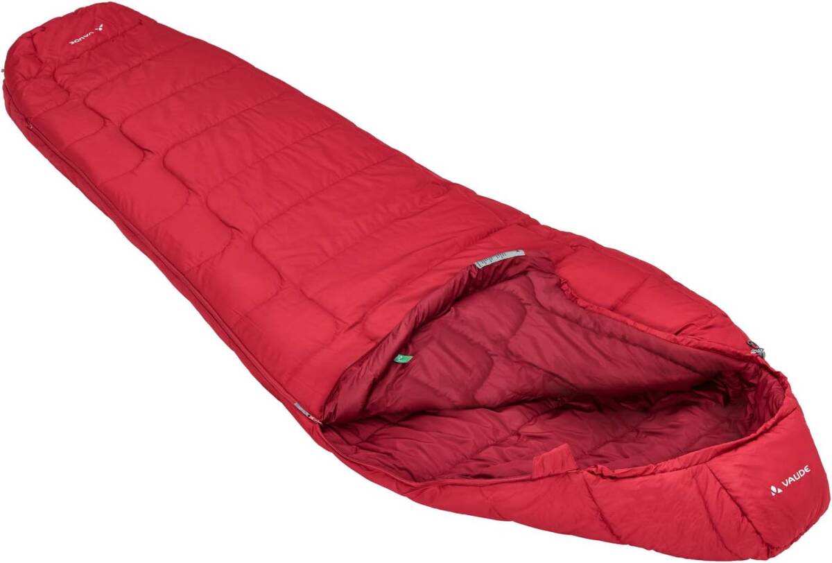 Vaude Sioux 400 Syn -11C Uyku Tulumu 12128 Kırmızı Right - 1