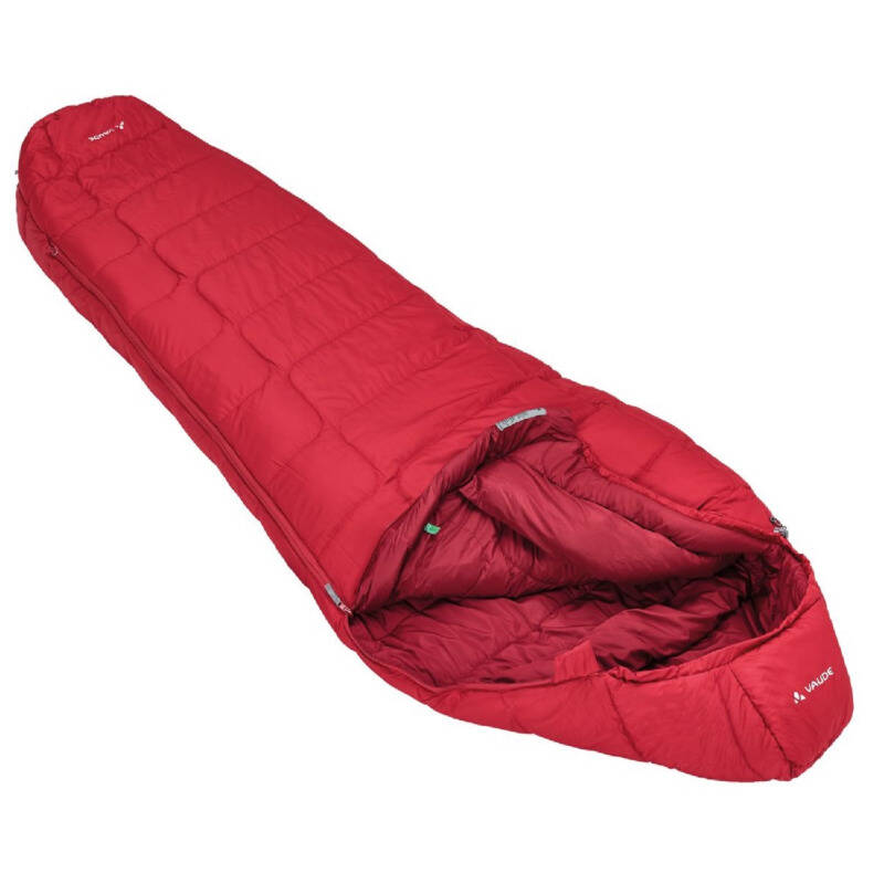 Vaude Sioux 800 SYN -20C Uyku Tulumu 12126 Kırmızı Left - 1