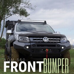 Volkswagen Amarok Off Road Çelik Ön Tampon Koruma Front Bumber 2010-2021 AQM-S50 - 1