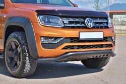 Volkswagen Amarok Off Road Saclı Ön Koruma Ön Tampon Koruma Demiri Siyah Gloplus Black 2010+ PST22 - 2